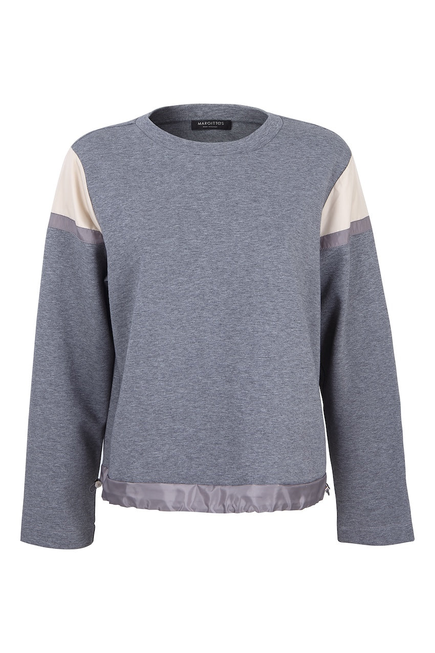 Margittes sweater dames grijs