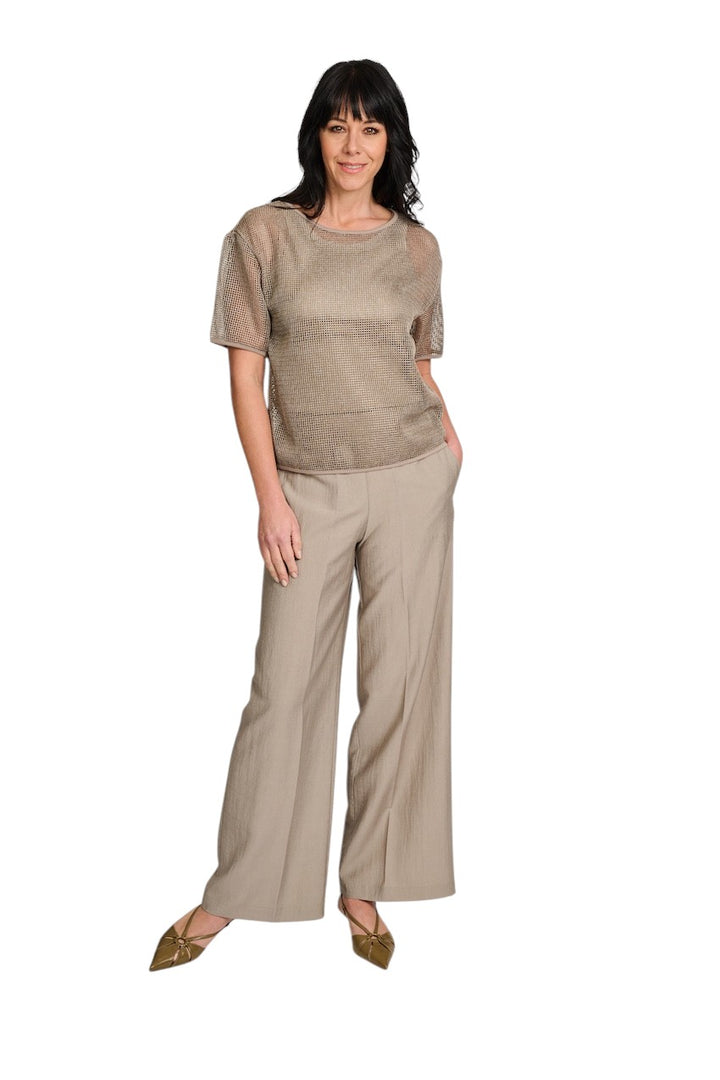 Margittes} T-Shirt Damen beige