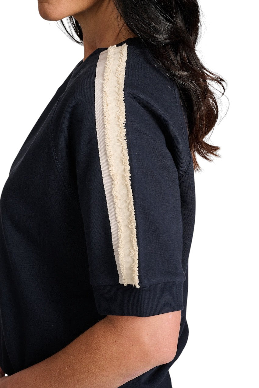 Margittes t-shirt dame navy