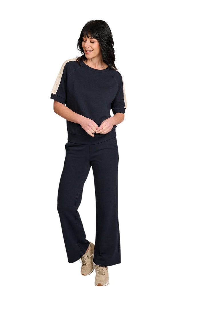 Margittes t-shirt dame navy