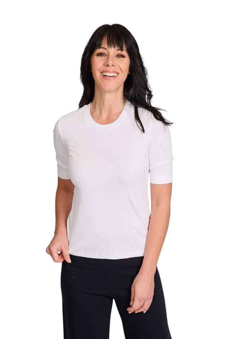 Margittes t-shirt dame hvid