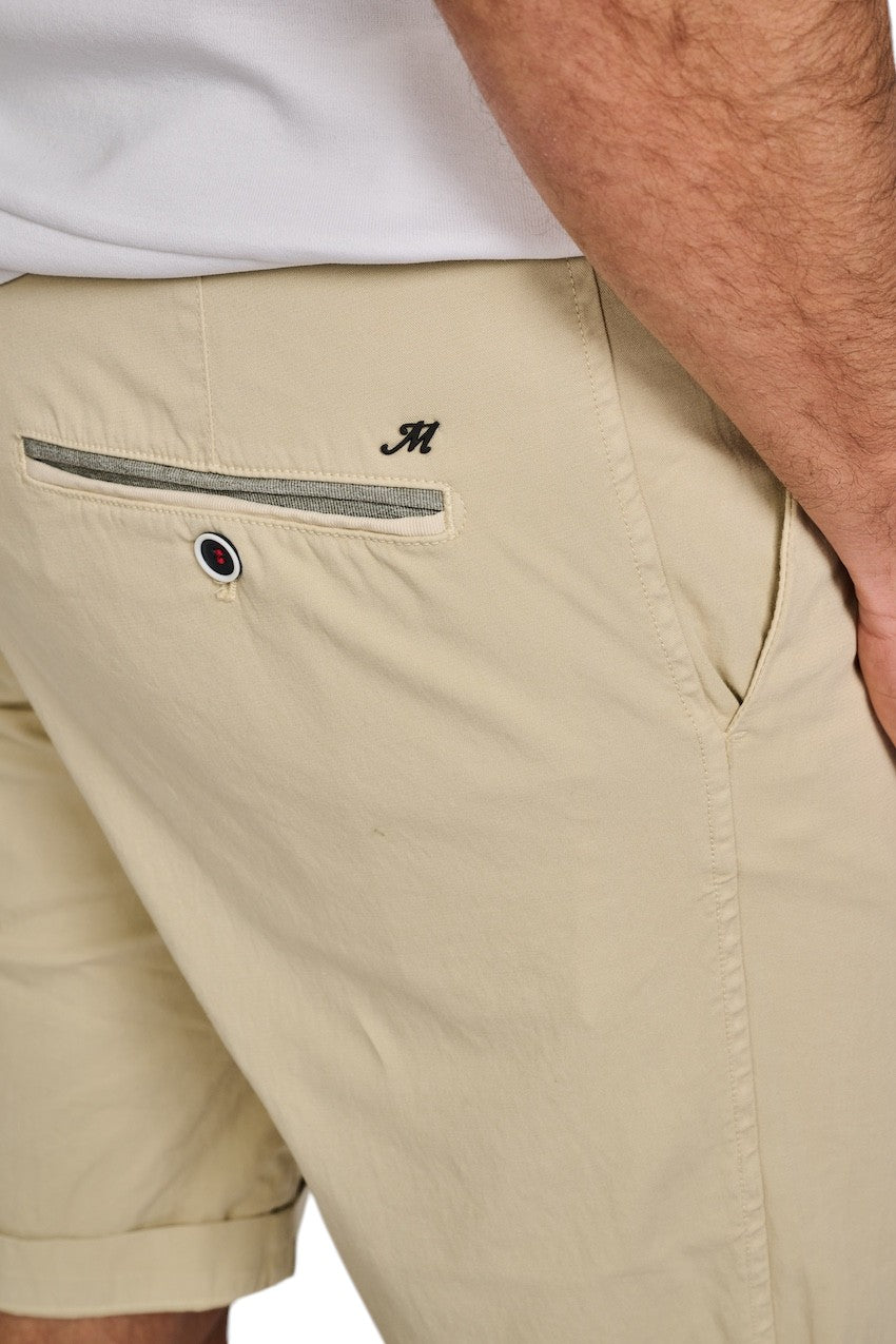 Mason'S Men bermuda heren beige Torino summer 9BE22863N2ME303332