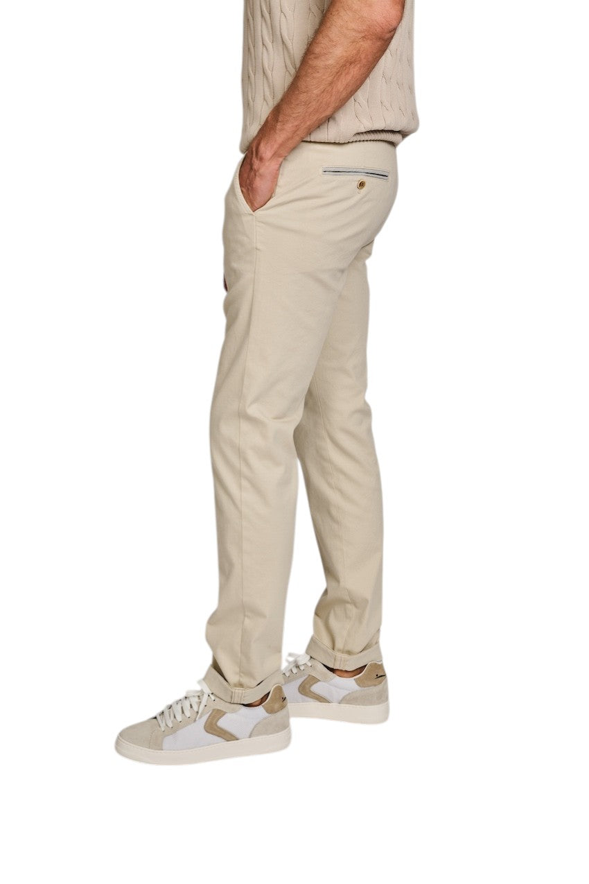 Mason'S Men sportieve broek heren beige Torino Elgance 9PN2R4593N1MBE100 020