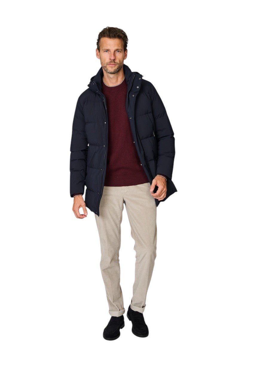 Mason'S Men sportieve broek heren greige New York 9PN28963VBE061255