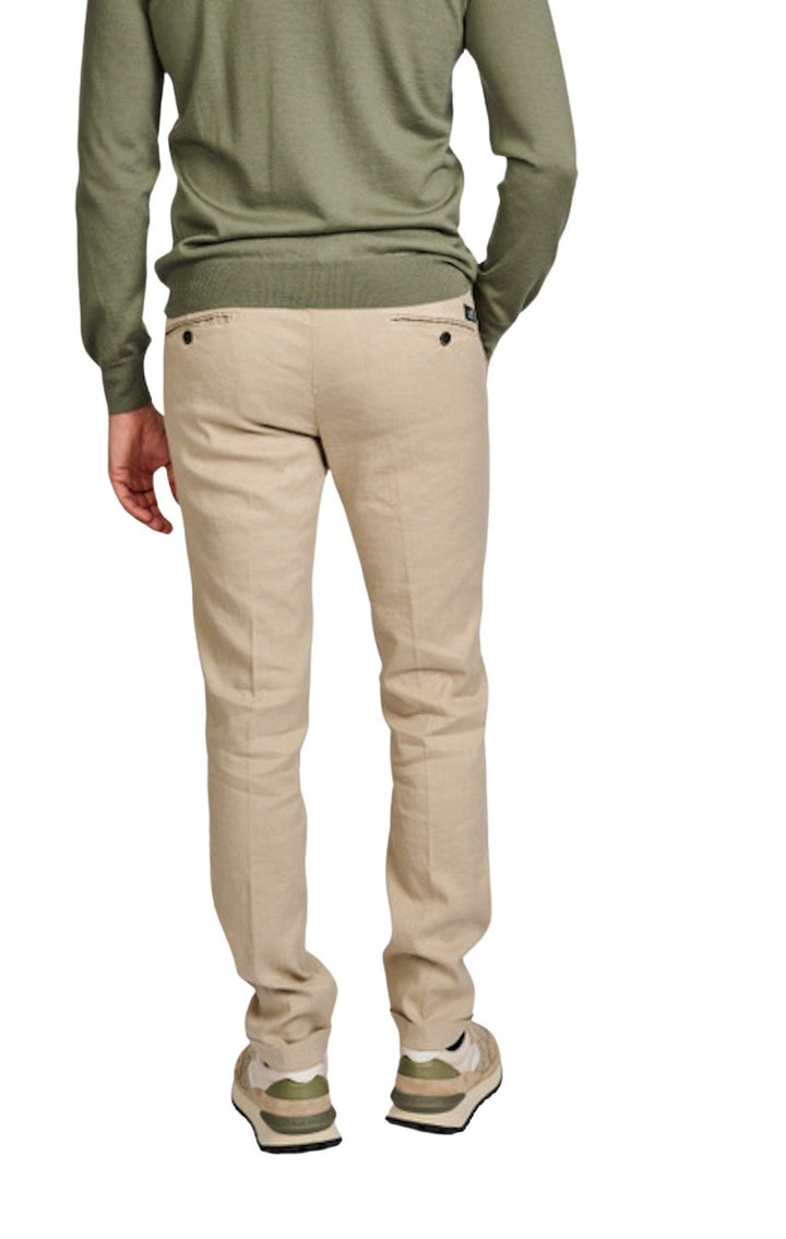 Mason'S Men sportieve broek heren zand Torino 9PN2R4970MBE111480