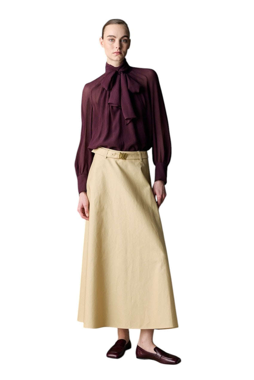 Natan Collection blouse dames aubergine FOURMI-JARM01 310