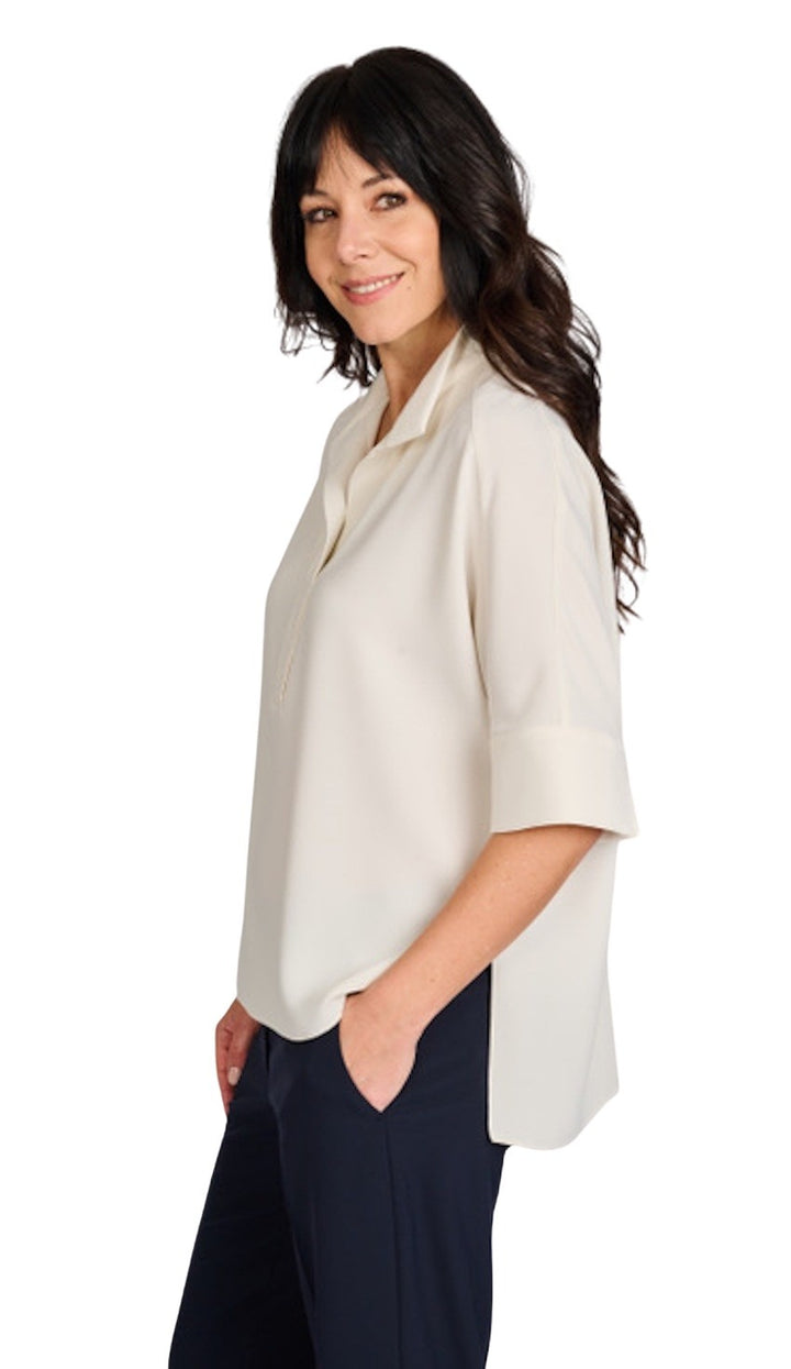 Natan Collection blouse dames ecru CARPO-N6NJ03-102