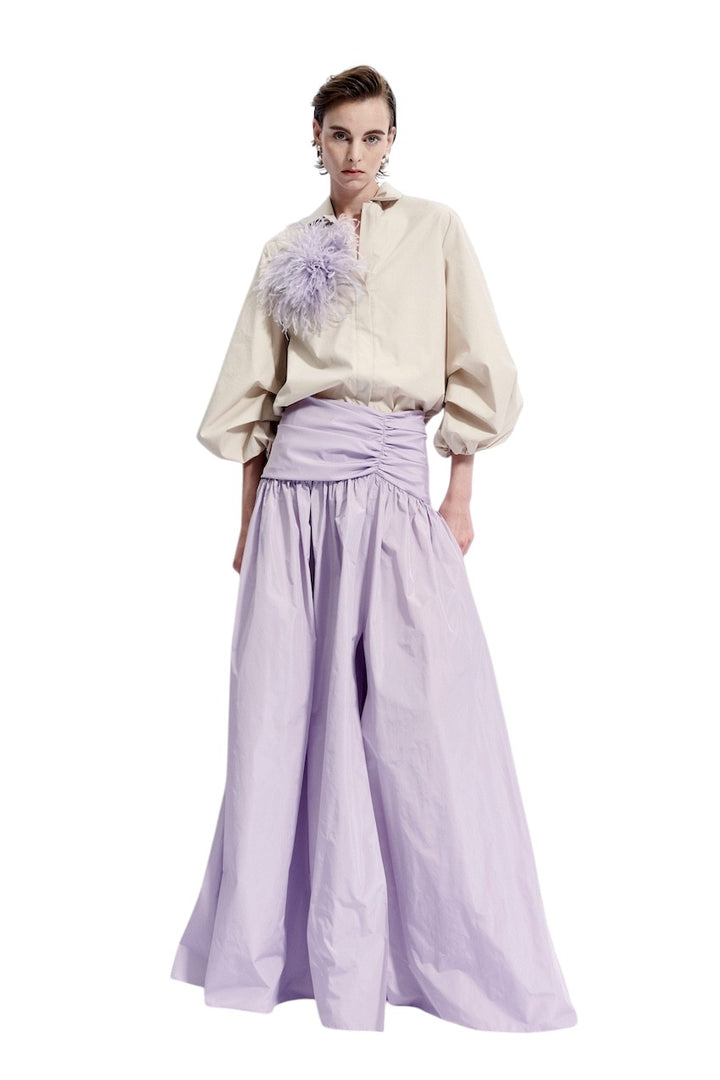 Natan Collection blouse dames greige CURRY-J5ZN01 170