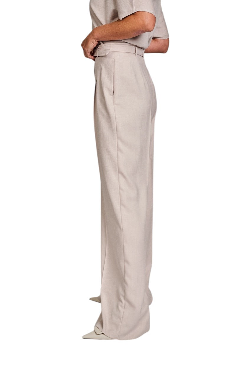 Natan Collection broek dames greige ECLAIR-J3TKN01-103