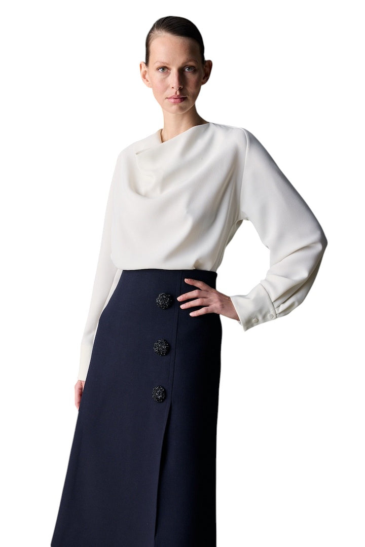 Natan Collection rok dames marine FATHER-N5DT01 140