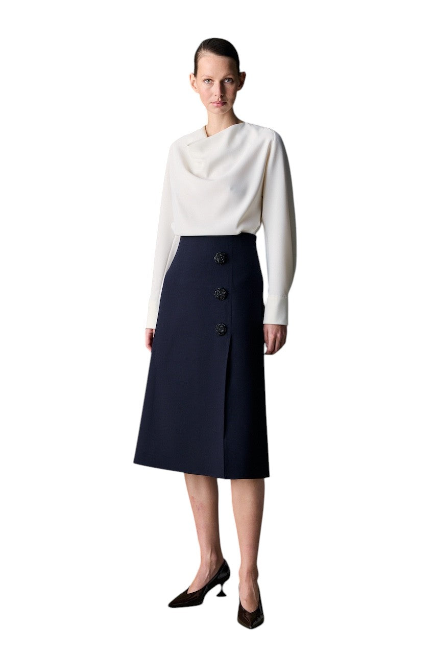Natan Collection rok dames marine FATHER-N5DT01 140