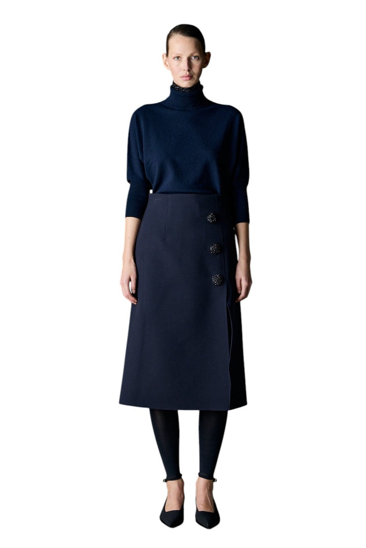 Natan Collection rok dames marine FATHER-N5DT01 140