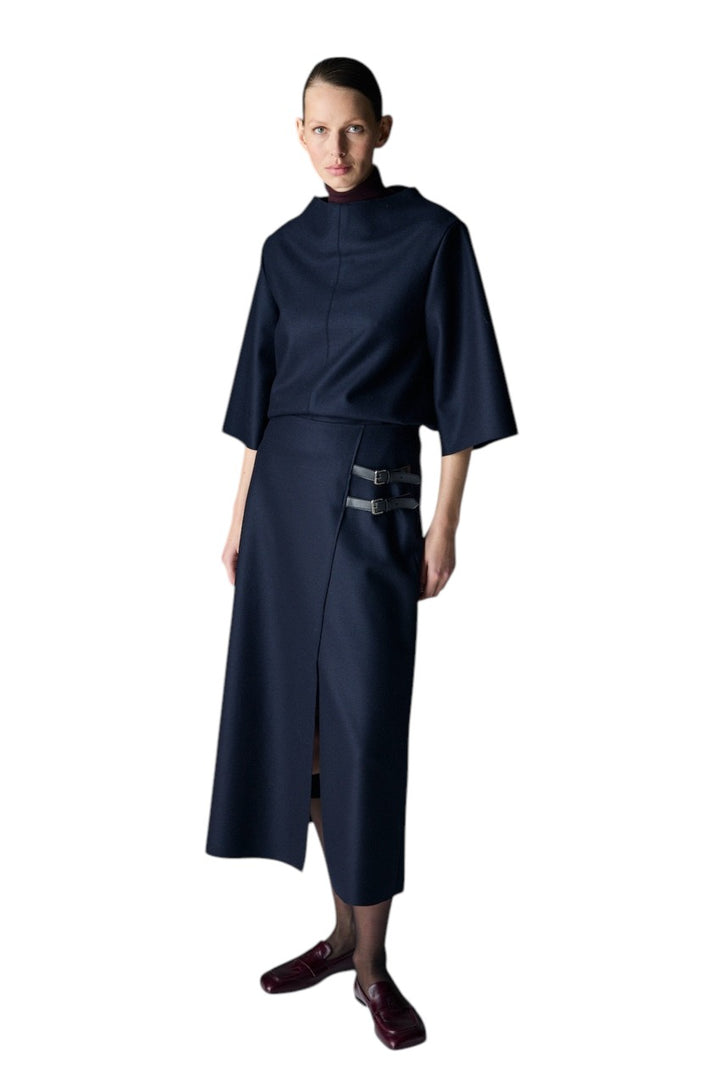 Natan Collection rok dames marine FUMEE-J4ZN05 140