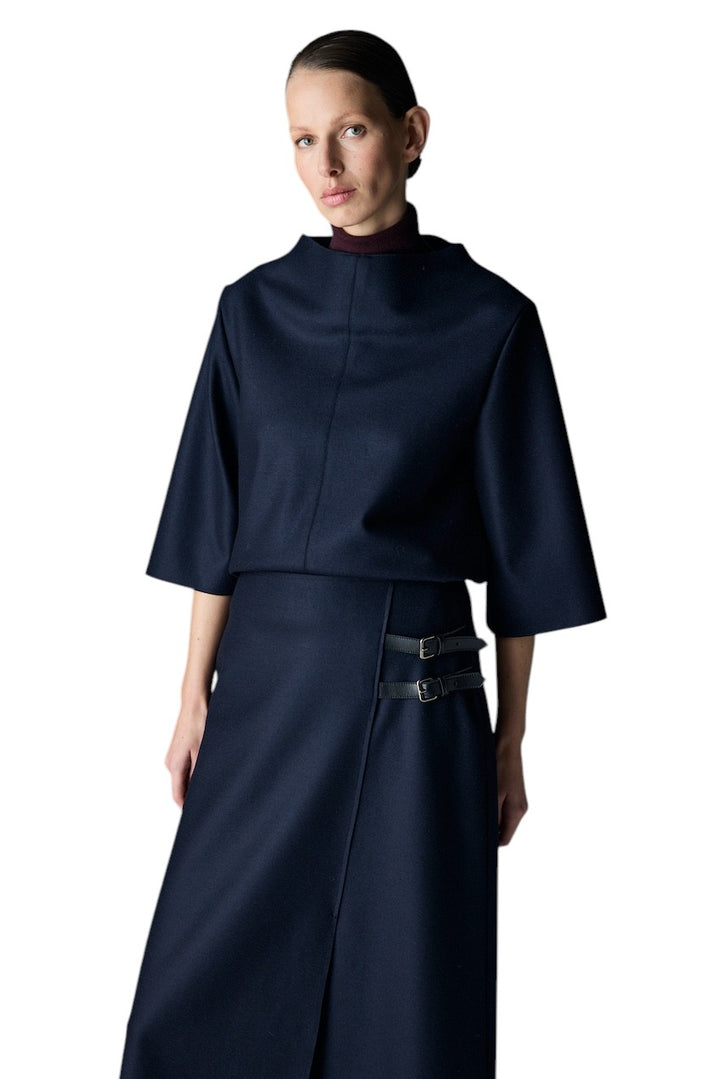 Natan Collection rok dames marine FUMEE-J4ZN05 140