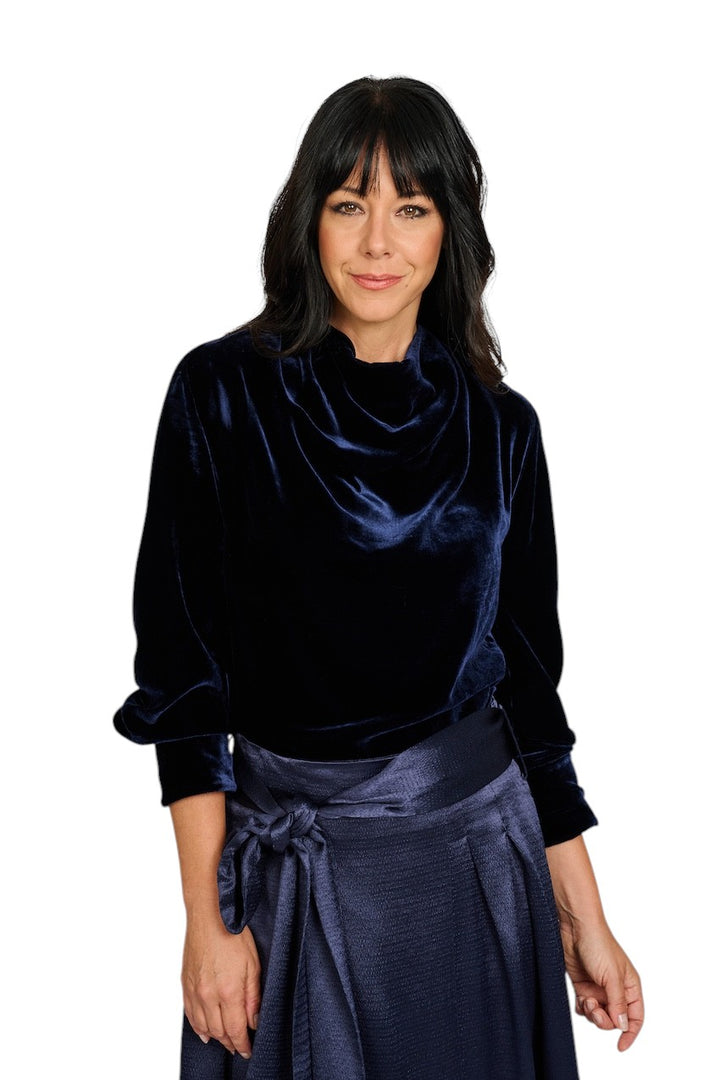 Natan Collection topje dames blauw DANAIS-NMI001 146