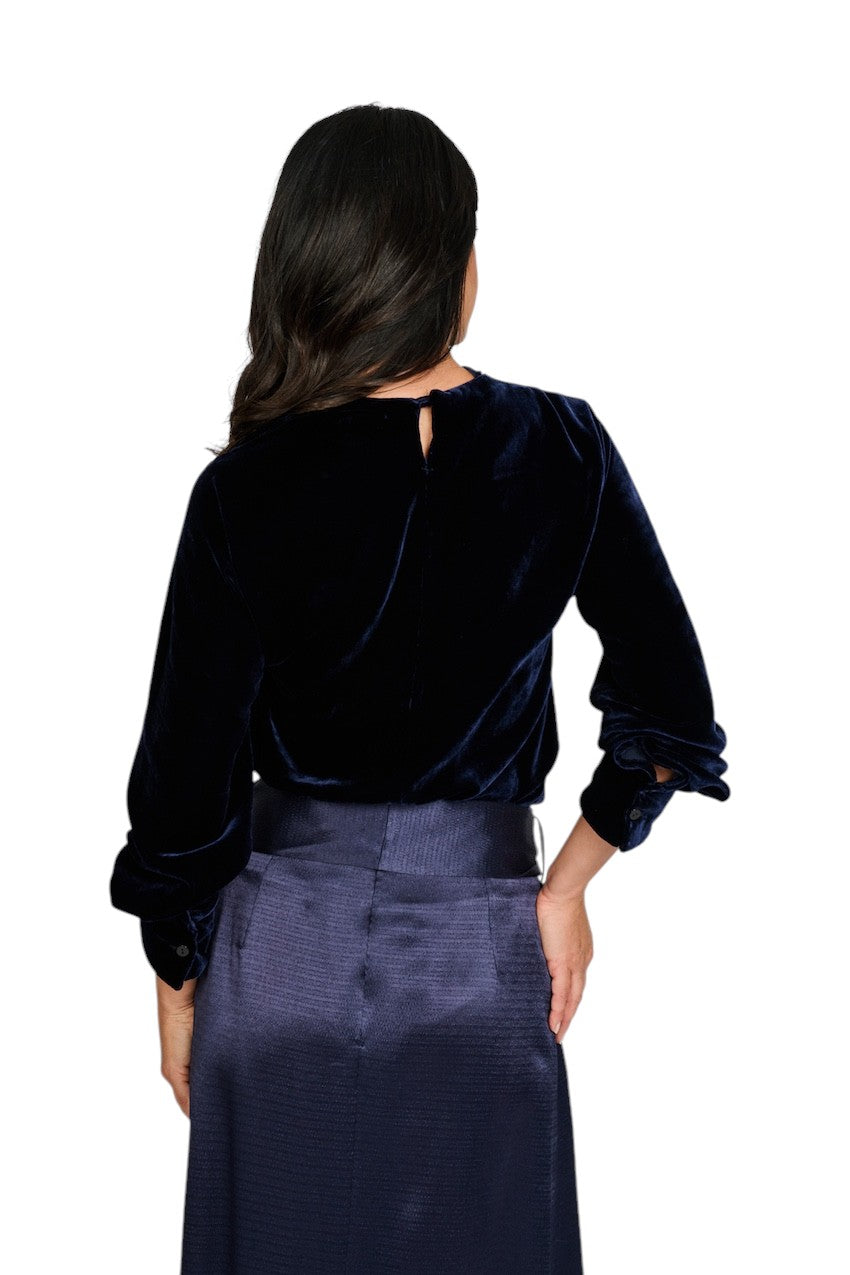 Natan Collection topje dames blauw DANAIS-NMI001 146