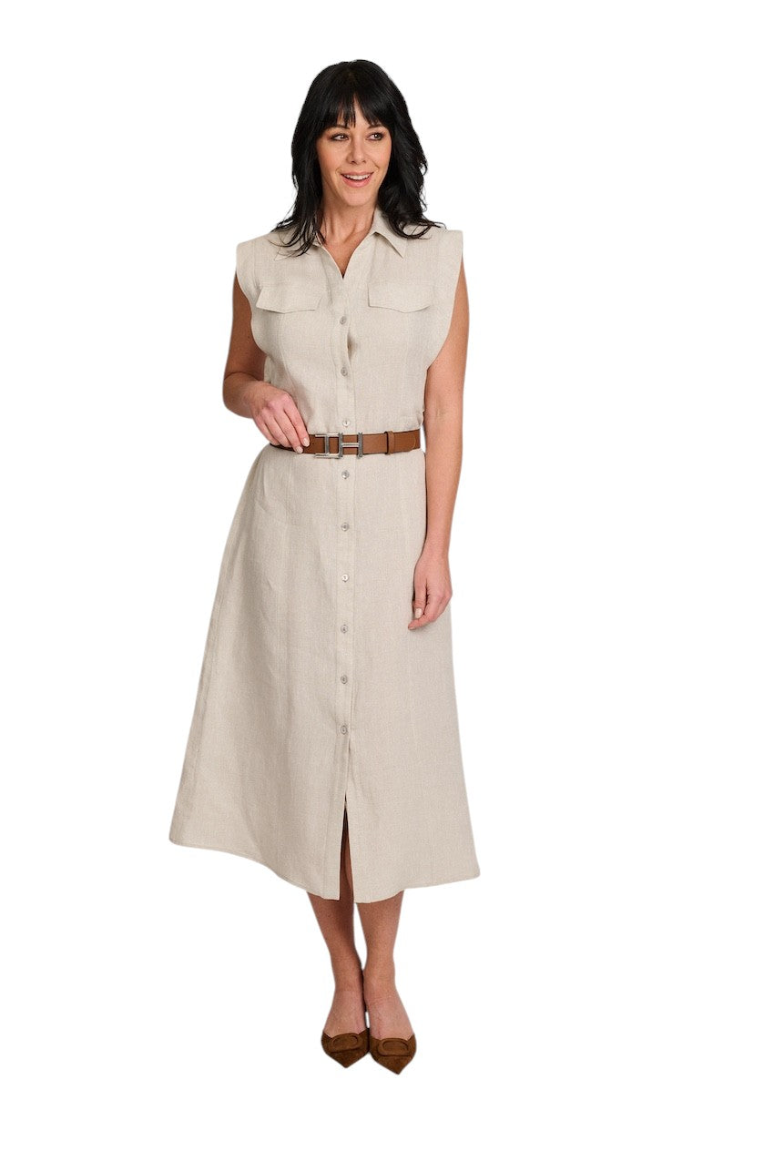 Panicale Cashmere kleedje dames greige D381250AB 38D03B 0220