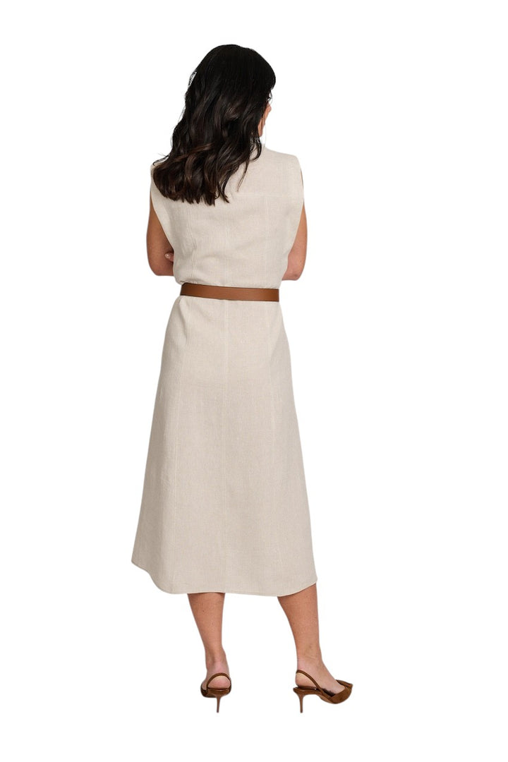 Panicale Cashmere kleedje dames greige D381250AB 38D03B 0220