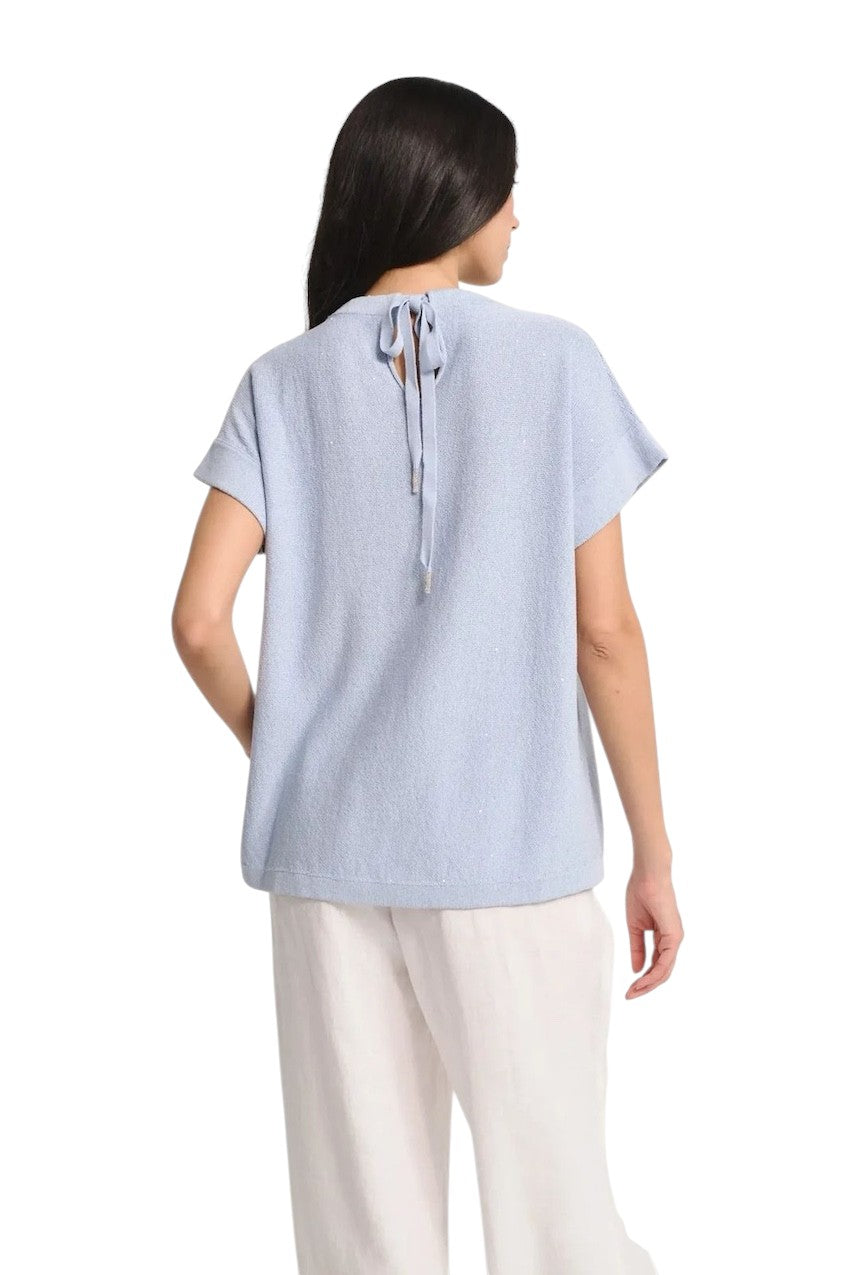 Panicale Cashmere pull trui dames licht blauw D380511G38D160520