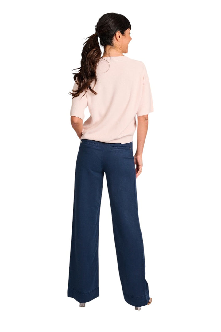 Panicale Cashmere trui v-hals dames roze D360242V-36D41B 0300