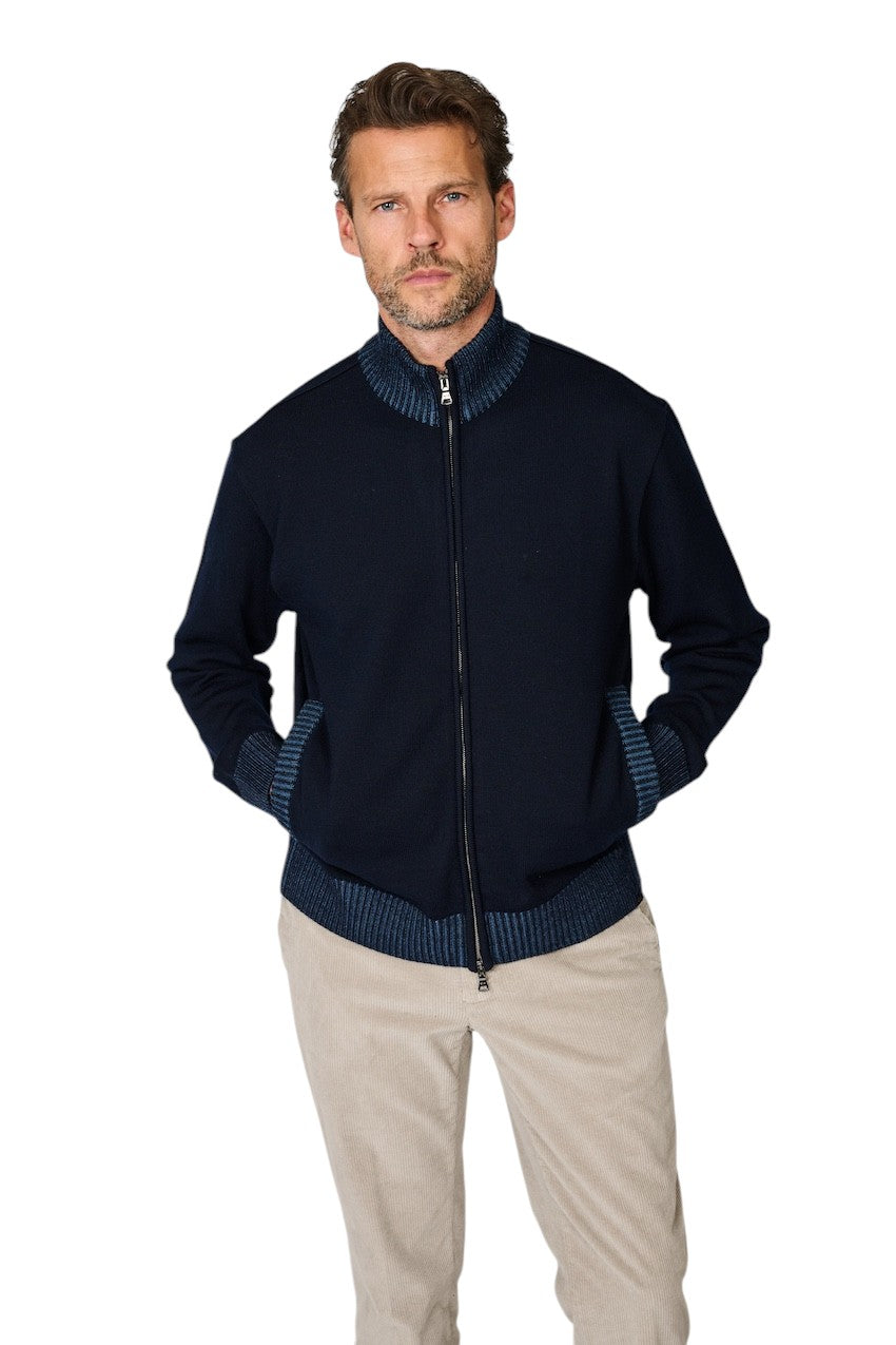 Paul & Shark gilet heren marine 15311205 050
