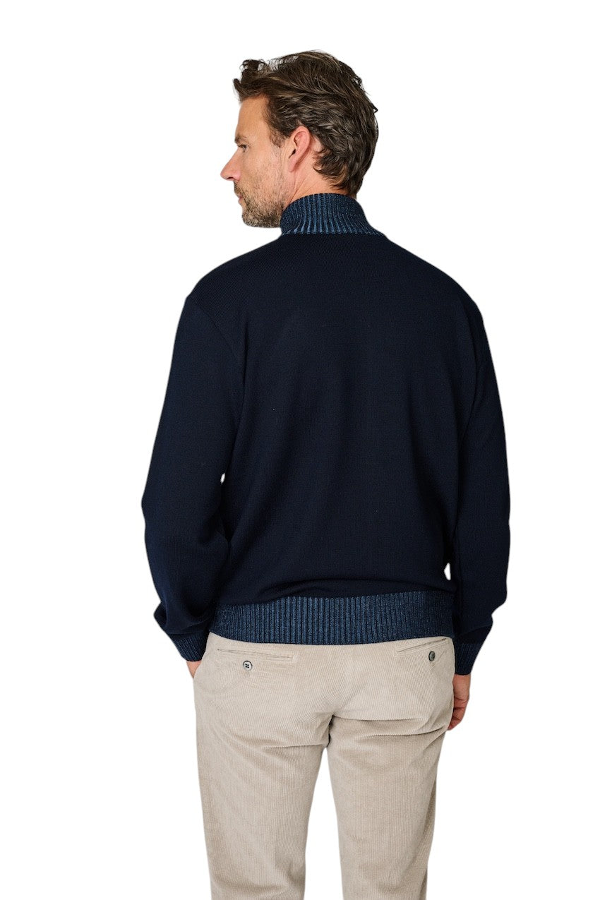 Paul & Shark gilet heren marine 15311205 050