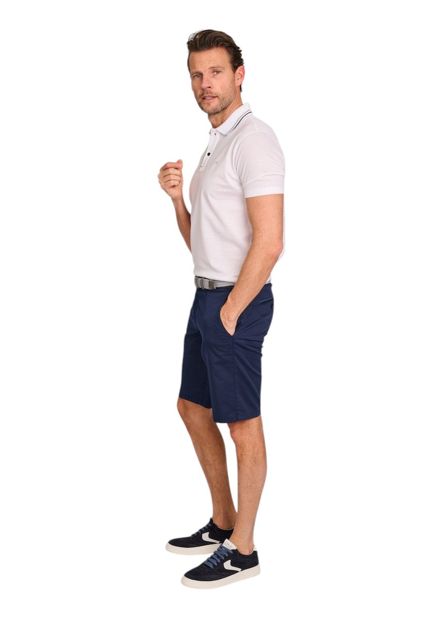 Paul & Shark polo shirt korte mouwen heren wit 25411302 010