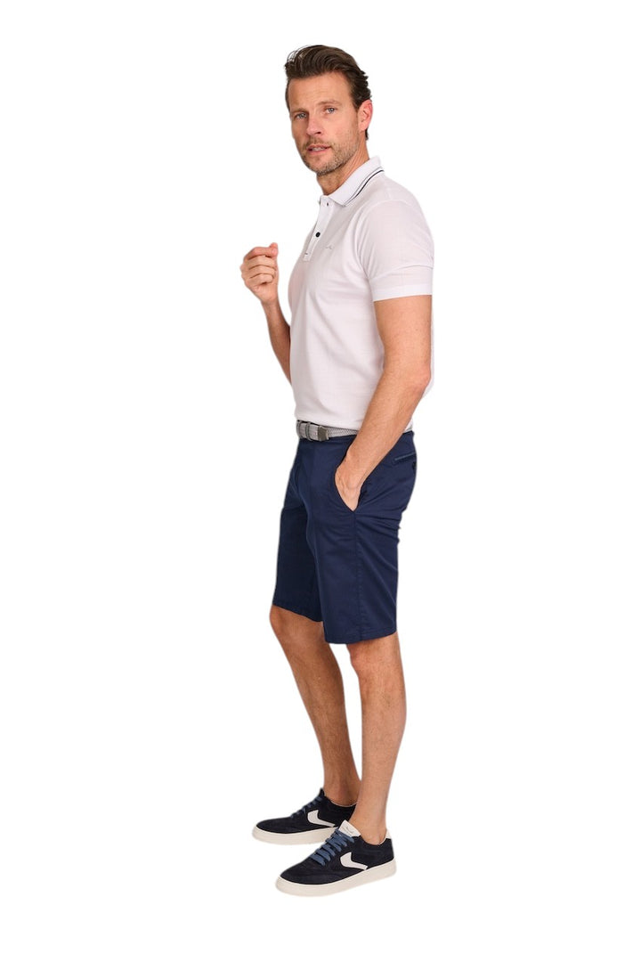 Paul & Shark polo shirt korte mouwen heren wit 25411302 010