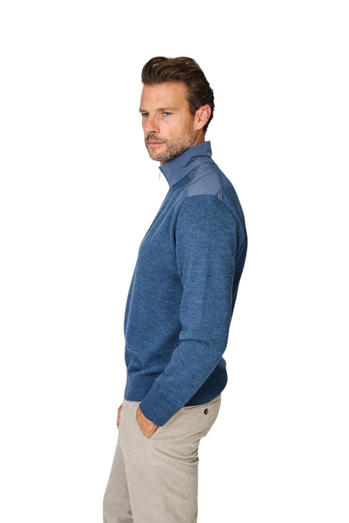 Paul & Shark pull trui heren blauw 99311021 635