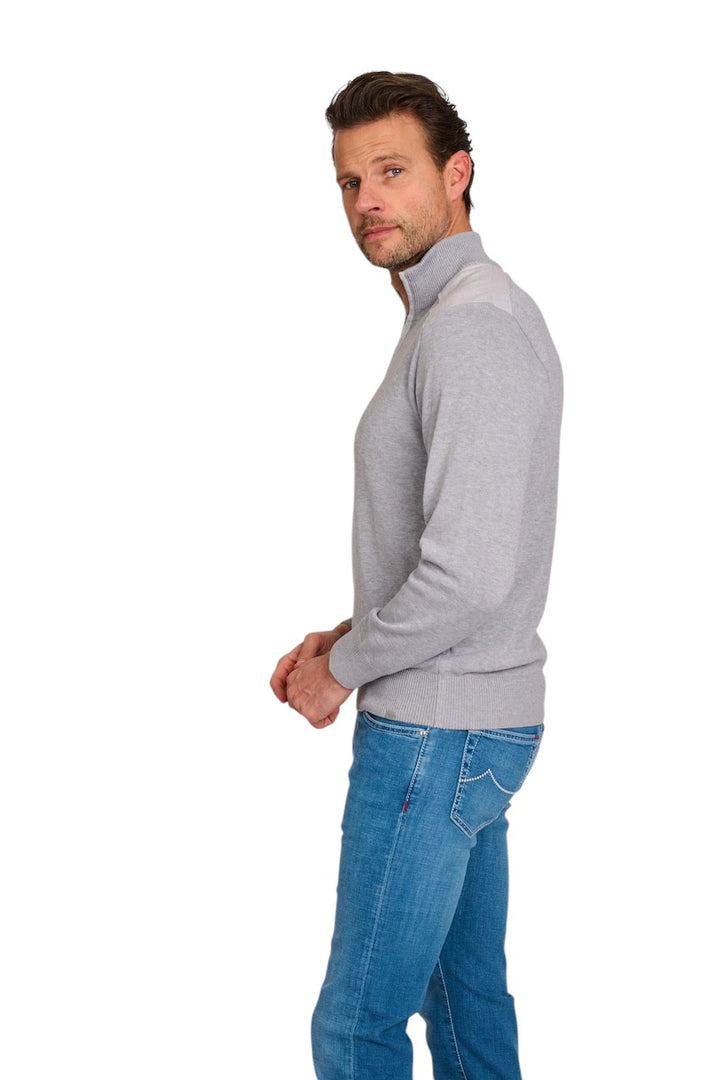 Paul & Shark pull trui heren grijs 25411609 930