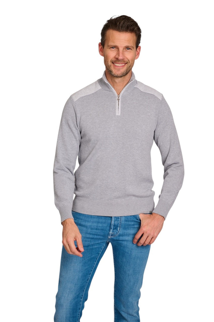 Paul & Shark pull trui heren grijs 25411609 930