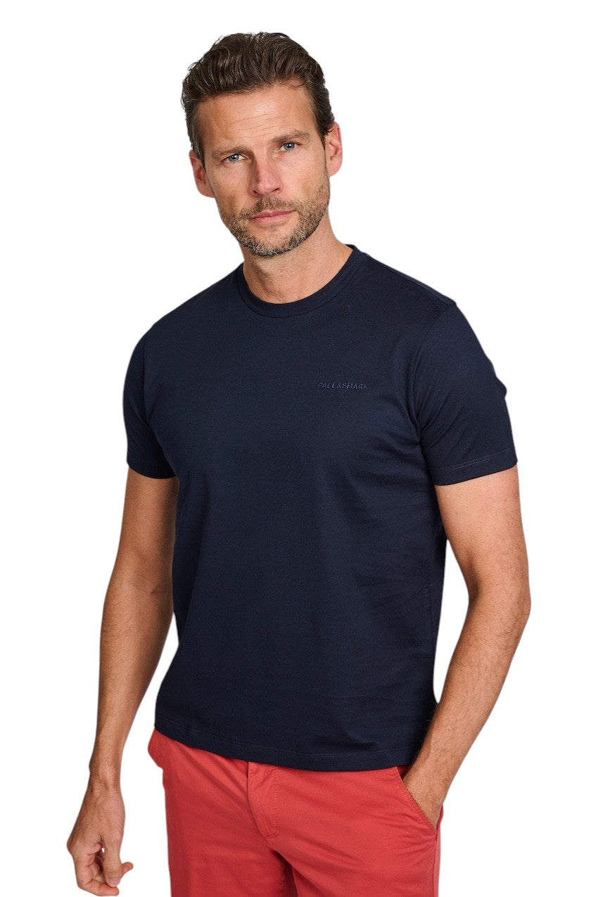 Paul & Shark t-shirt heren marine 26411014 013