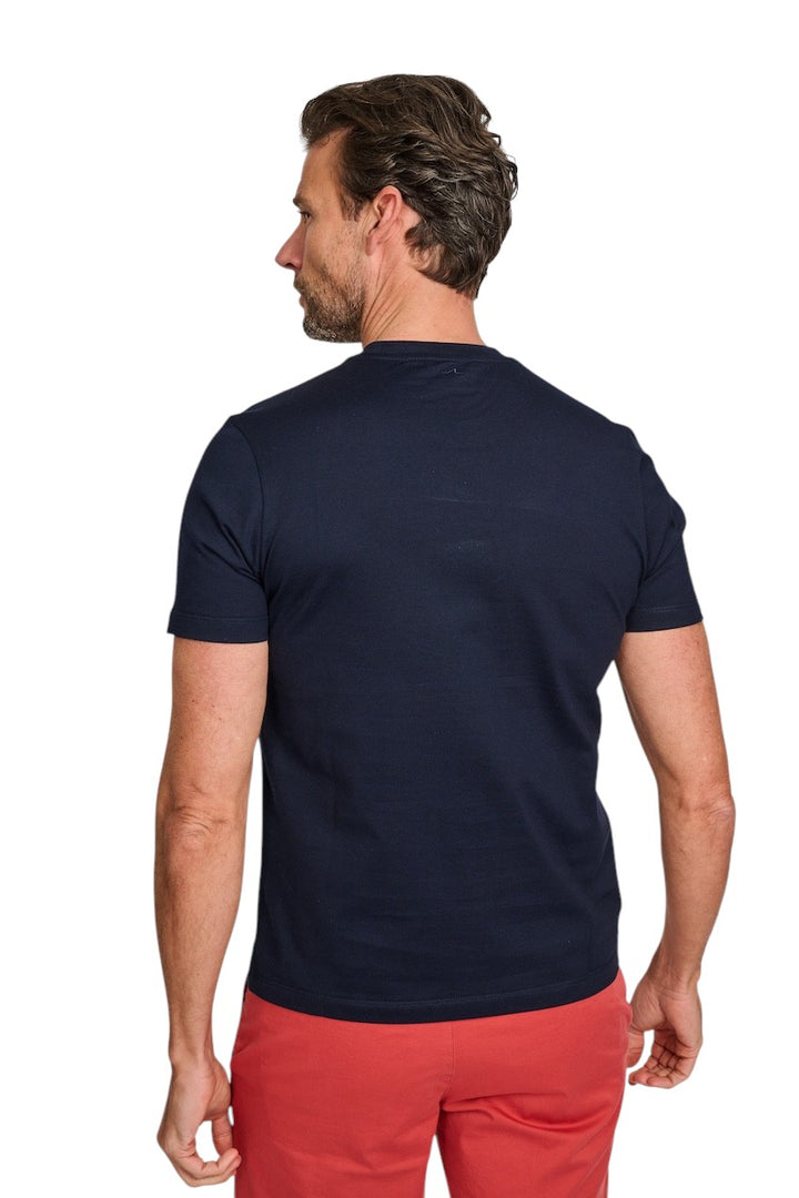 Paul & Shark t-shirt heren marine 26411014 013