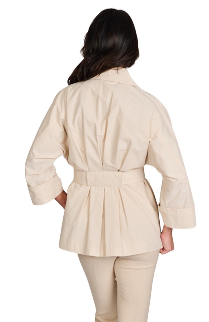 Peserico Cappotto giacca donna ecru