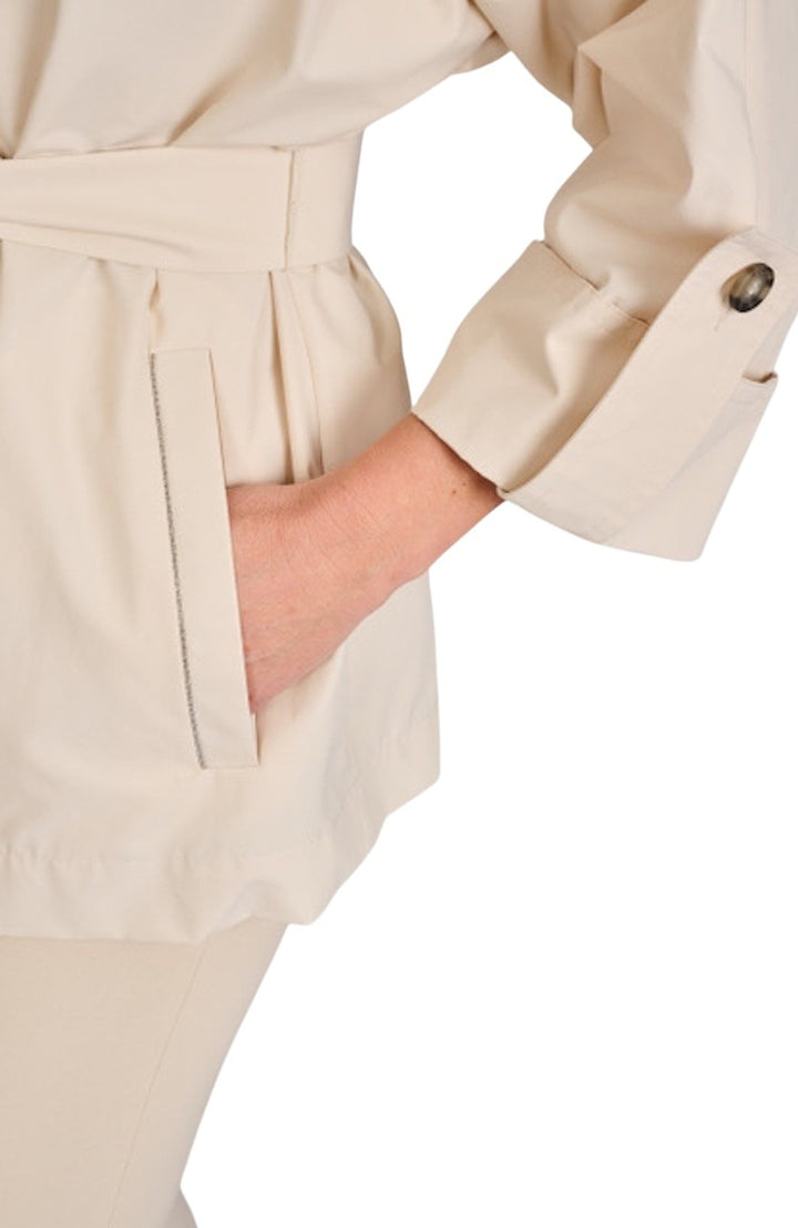 Peserico Cappotto giacca donna ecru