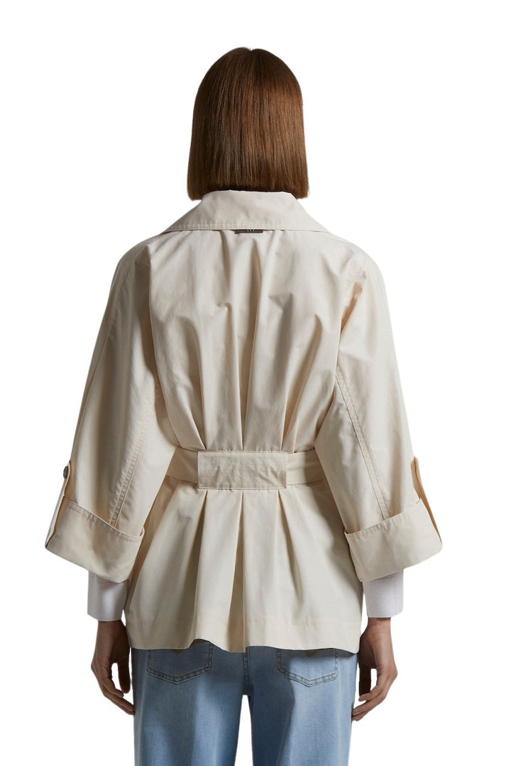 Peserico mantel jas dames ecru S25064A 07306 042