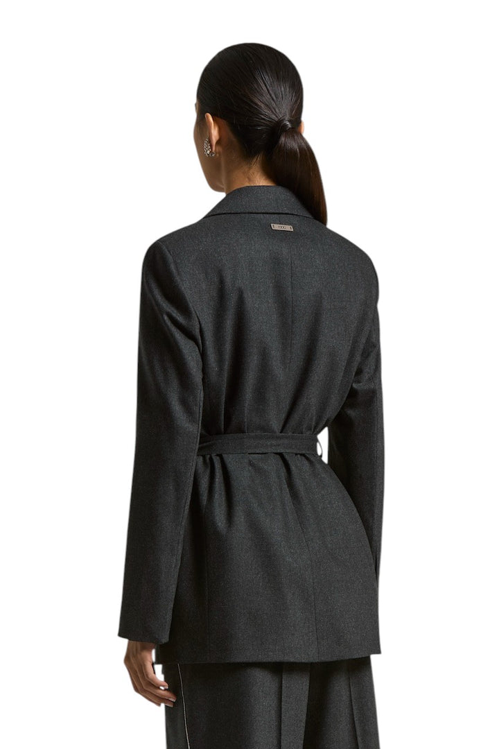 Peserico cardigan ladies anthracite