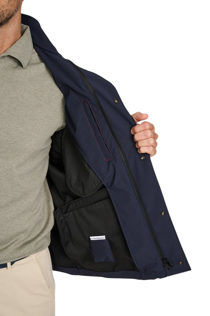 Peuterey parka heren donker blauw PEU5782 01192020 215