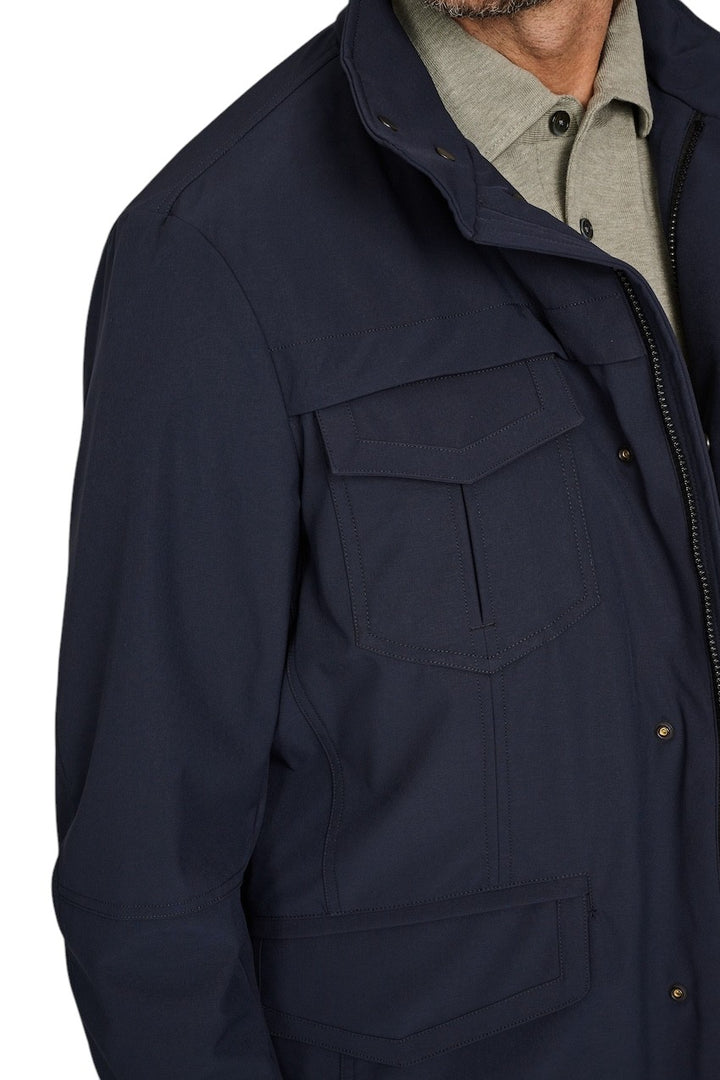 Peuterey parka heren donker blauw PEU5782 01192020 215