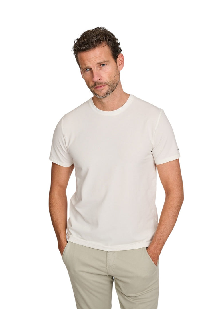 Peuterey t-shirt korte mouwen heren wit PEU5470 99012182 730