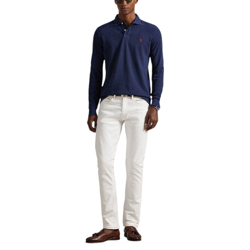 Polo Ralph Lauren Men Polo shirt lange mouwen heren blauw 710680790094