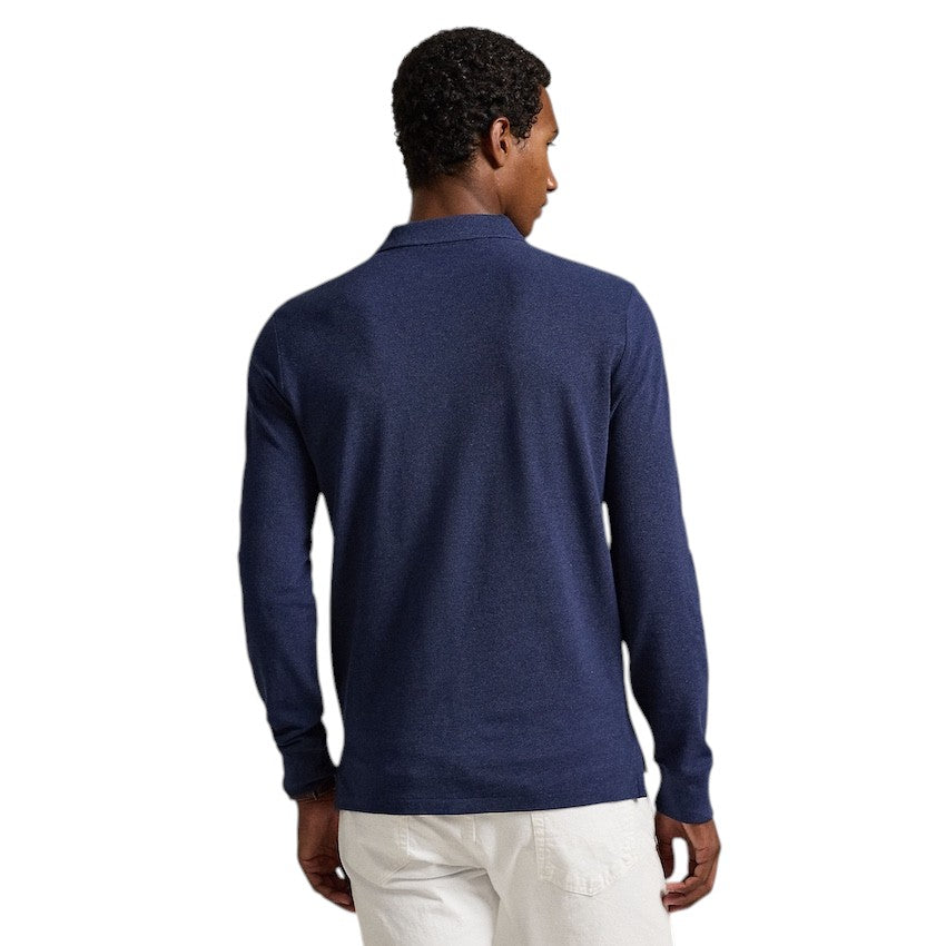 Polo Ralph Lauren Men Polo shirt lange mouwen heren blauw 710680790094