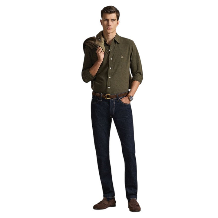 Polo Ralph Lauren Men hemd heren olijf 710654408111