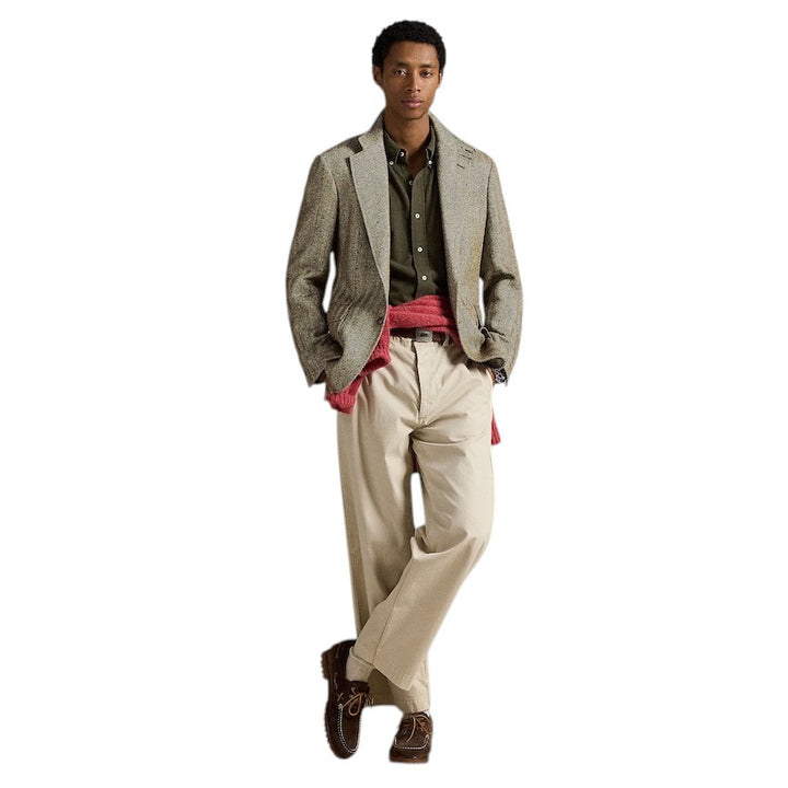 Polo Ralph Lauren Men hemd heren olijf 710654408111