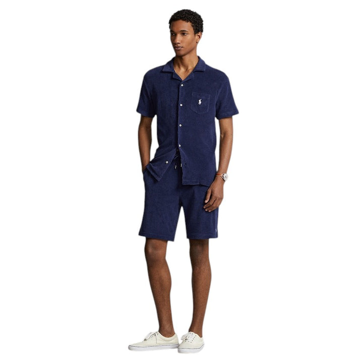 Polo Ralph Lauren Men hemd korte mouwen heren marine Custom fit 710899170001