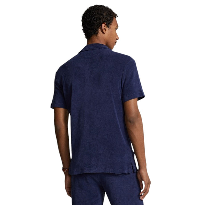Polo Ralph Lauren Men hemd korte mouwen heren marine Custom fit 710899170001