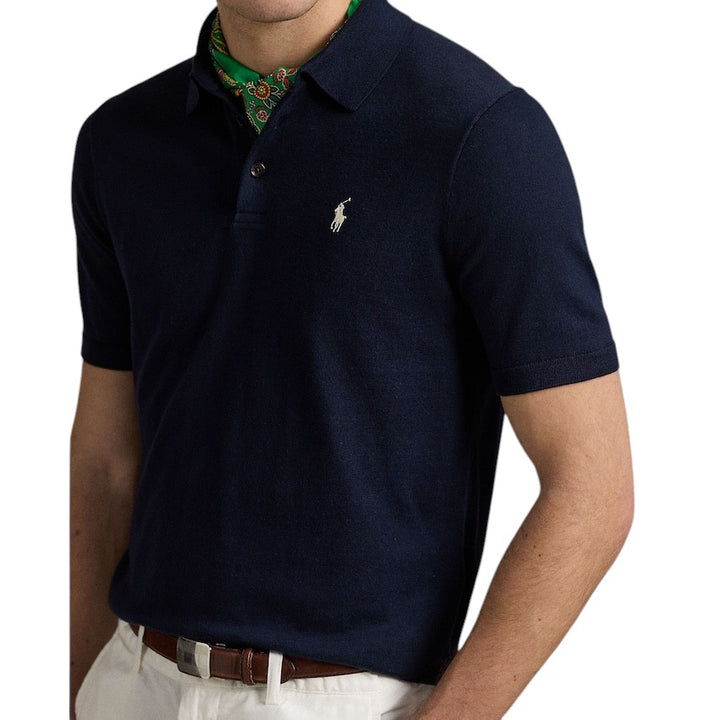 Polo Ralph Lauren Men hemd lange mouwen heren marine Slim fit 710968915007