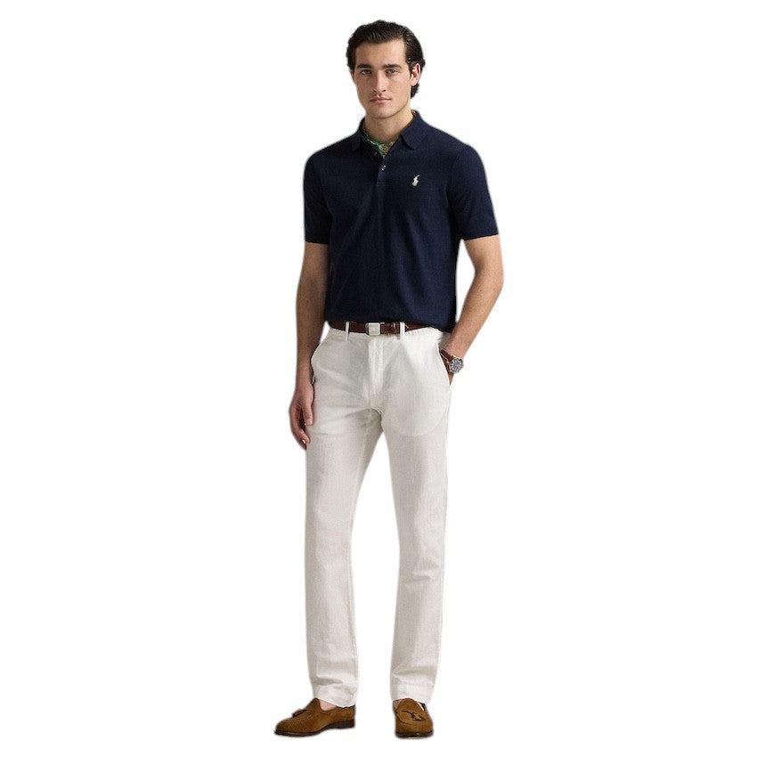 Polo Ralph Lauren Men hemd lange mouwen heren marine Slim fit 710968915007