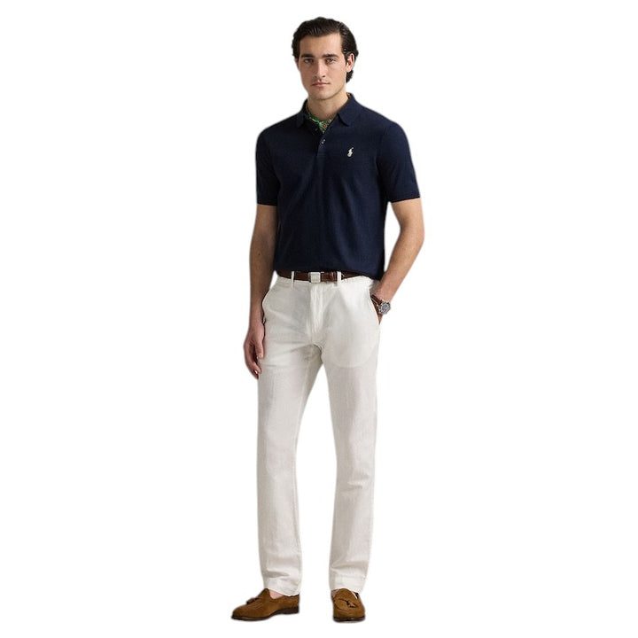 Polo Ralph Lauren Men hemd lange mouwen heren marine Slim fit 710968915007