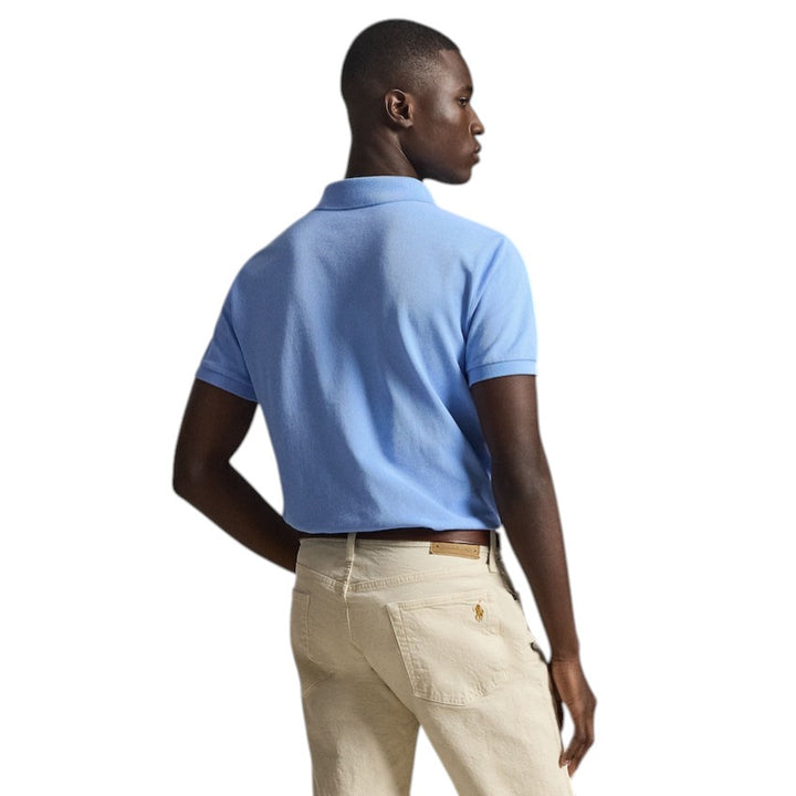 Polo Ralph Lauren Men polo shirt heren licht blauw Custom slim fit 710680784522